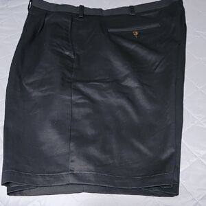 Roundtree & Yorke Dark Navy Flat Front Men's Shorts